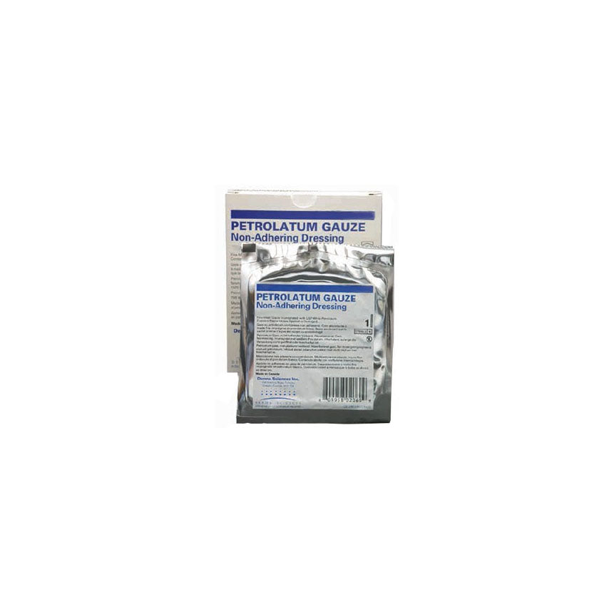 Pansement de gaze imprégné de vaseline