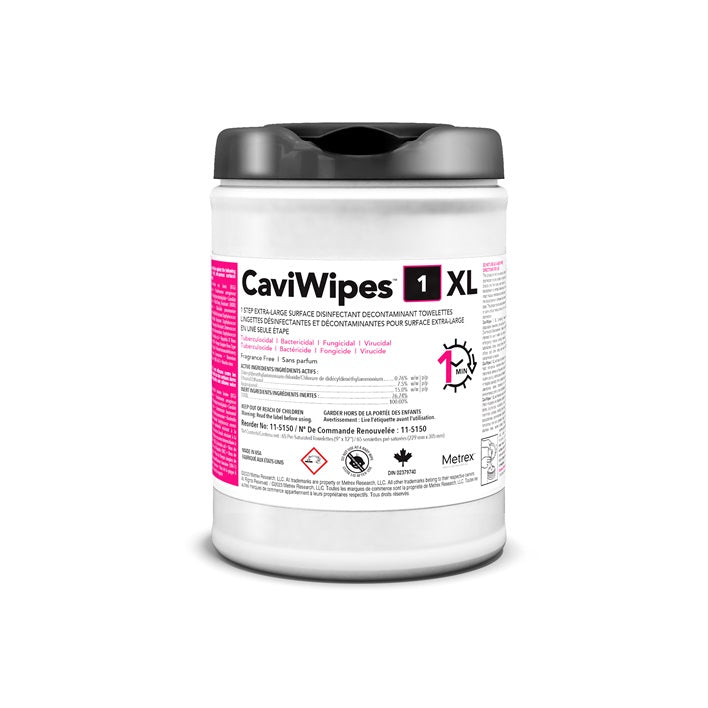 CaviWipes1 Surface Disinfectanting Wipe
