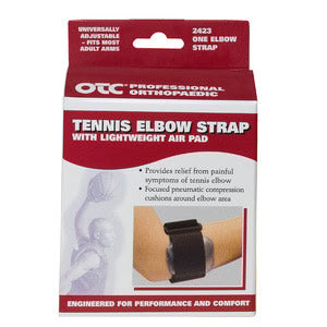 OTC Tennis Elbow Support/Air Pad Black Universal