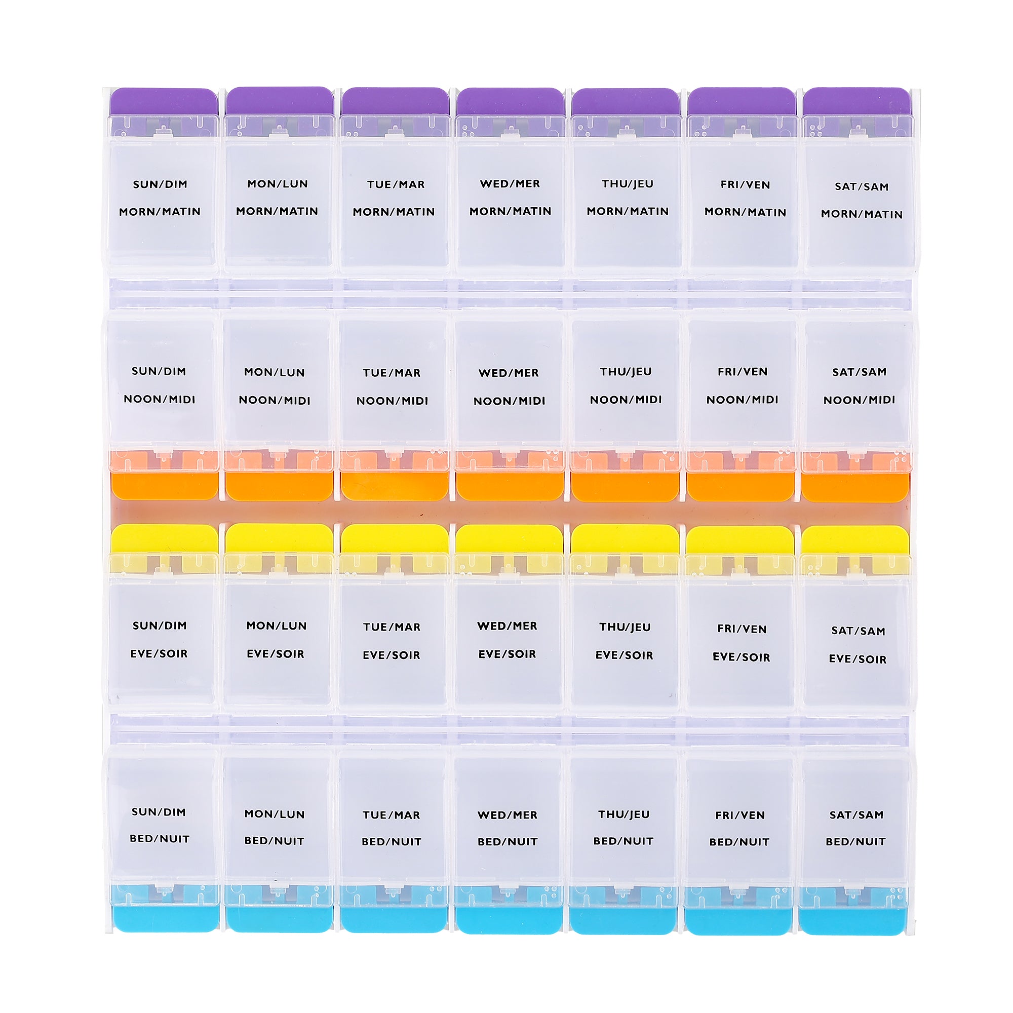 Bios Living - Easy Open , 4 x Daily Pill Planner (57082)