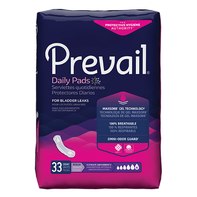 Prevail Bladder Control Pads Ultimate Absorbency for Women
