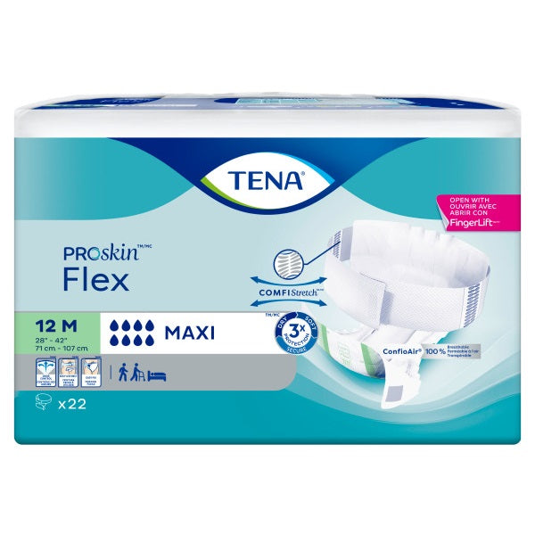 TENA Flex Incontinence Brief, Maximum Absorbency