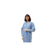 Isolation Gown, Over-the-Head, Plastic Film