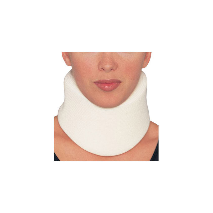 Collier cervical souple, en mousse de polyuréthane de densité moyenne, pour adulte, universel