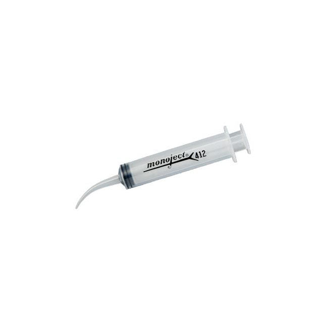 Monoject Syringe, Curved Tip