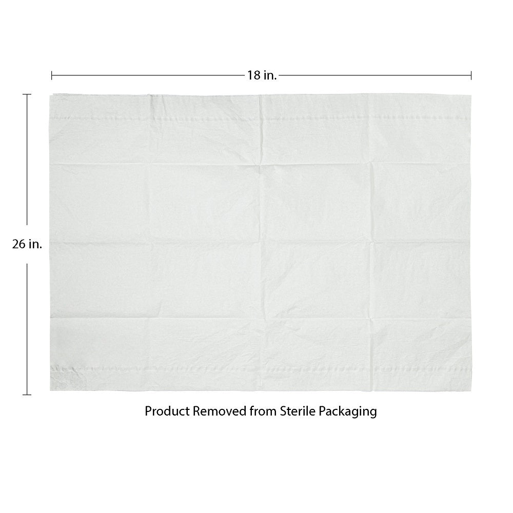 Serviette absorbante stérile