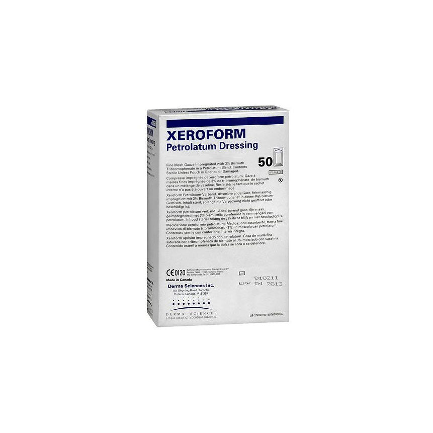 Gaze imprégnée de vaseline Xeroform