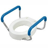 Raised Toilet Seat/Removable Arm Rests