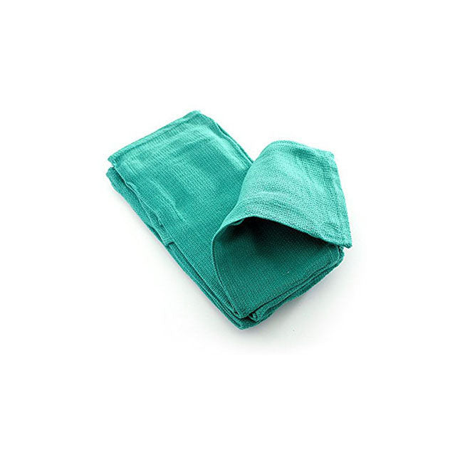 Serviette chirurgicale, détectable aux rayons X, stérile, verte