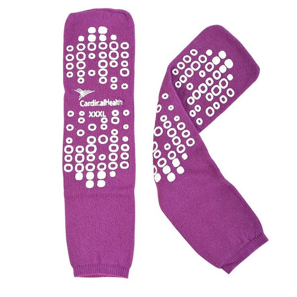 Patient Slipper, Double Tread, Terry In