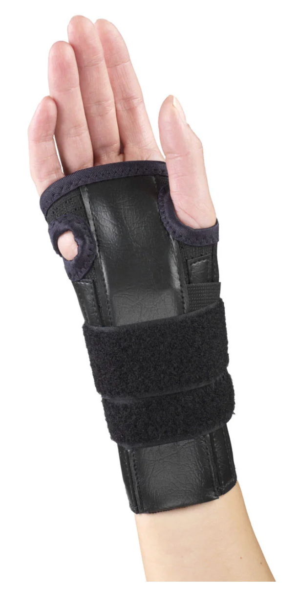 OTC Reversable Cock-Up Wrist Splint Black