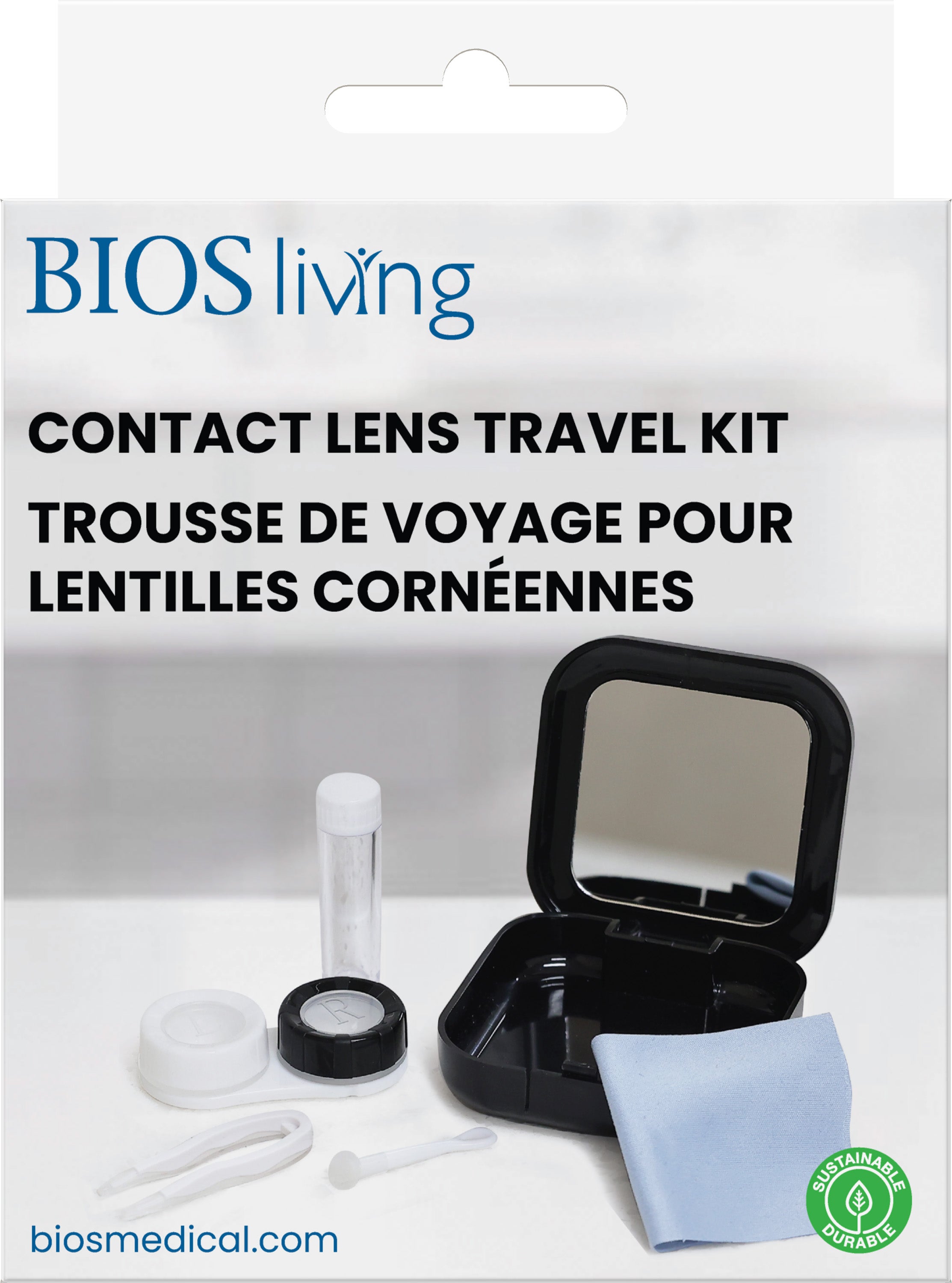 BIOS Living - Contact Lens Travel Kit (57207)
