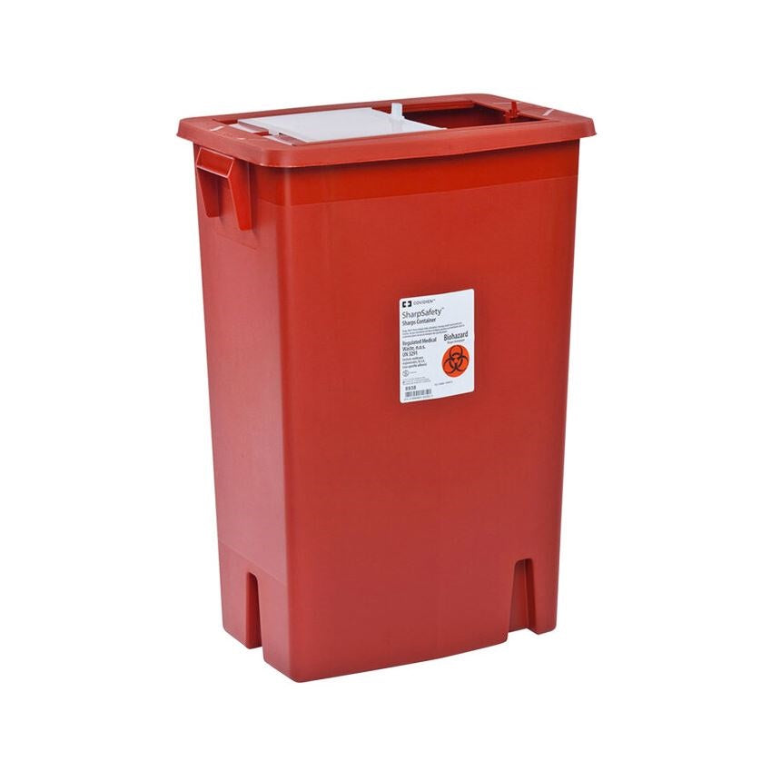 Monoject Large Volume Sharps Container with Sliding Lid