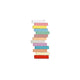 Spine ID Insert Card, Flat, Printed, White