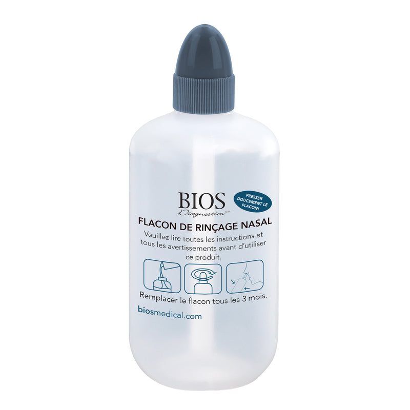 BIOS Diagnostics - Nasal Rinse Bottle - 250 ml (8.5 fl oz) (NS161)