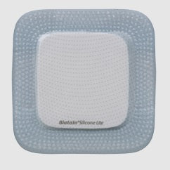 Pansement en mousse légère Biatain® Silicone Lite avec bordure en silicone