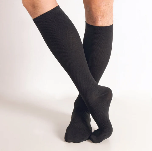 Bios Living - Men Trouser Knee High Black 20-30mmHg