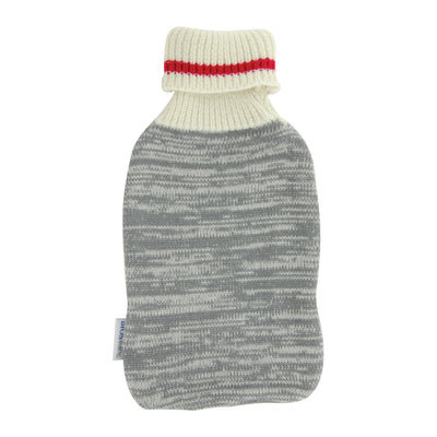 Bios Living - Hot Water Bottle Cozy (Grey/White/Red) (57035)