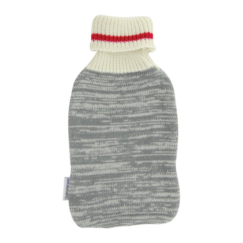 Bios Living - Hot Water Bottle Cozy (Grey/White/Red) (57035)