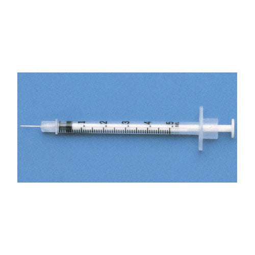 Seringue à tuberculine avec aiguille PrecisionGlide™ fixée de façon permanente