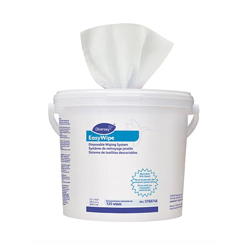 Diversey™ Cleaning Wipe, W10.5" x L12" White