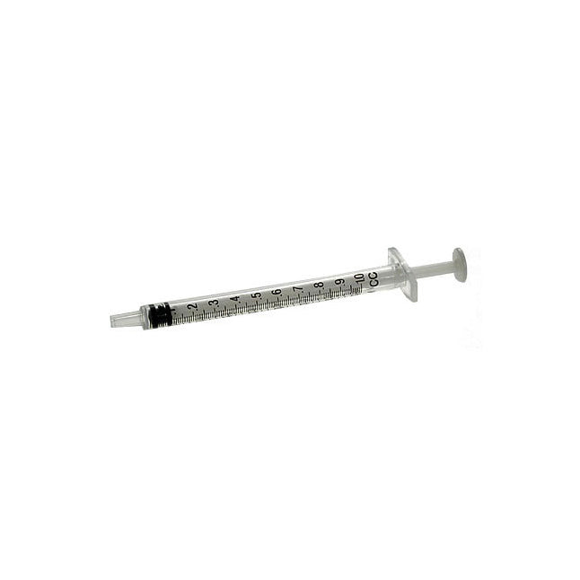 Seringue à tuberculine avec aiguille amovible