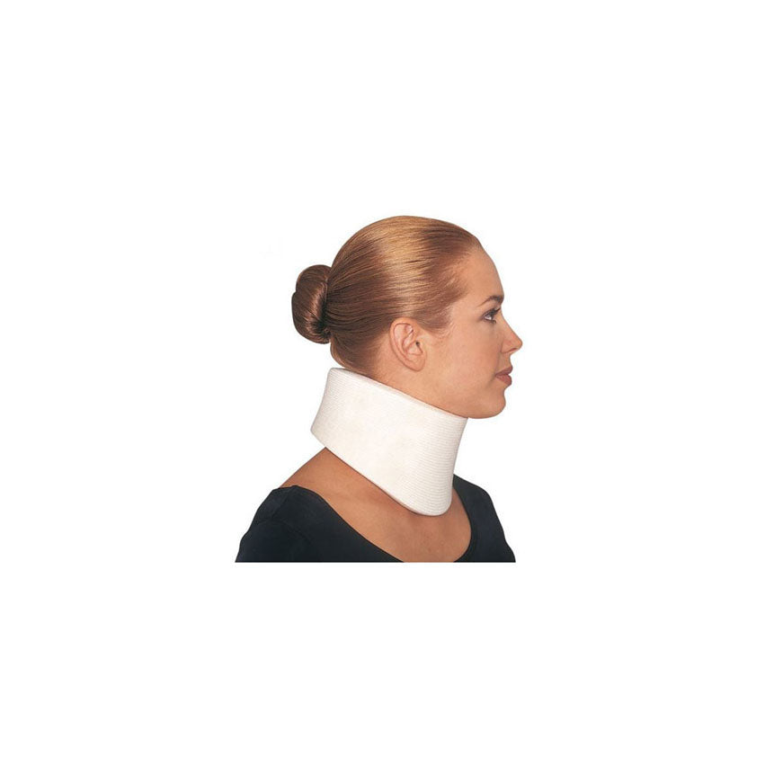 Collier cervical, modèle ferme, mousse de polyuréthane haute densité, adulte, universel