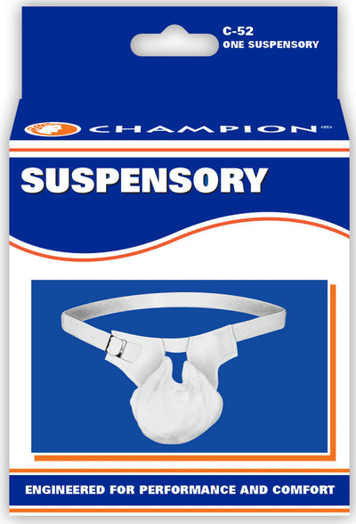 Champion Sports Suspensory White