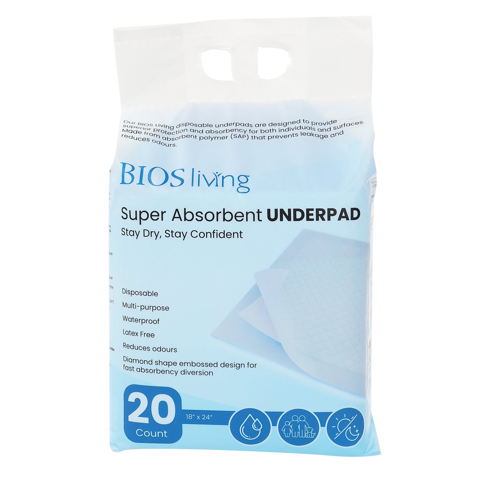 BIOS Living - Dispoable Underpad