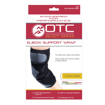 OTC Elbow Wrap Black/Gusset