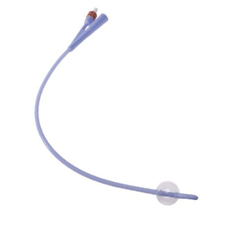 Dover™ 100% Silicone Foley Catheters, 5 cc, 2-Way