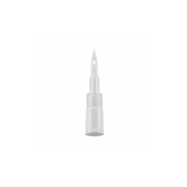 Vented Needle, Lateral Flow, Luer Lock Connector