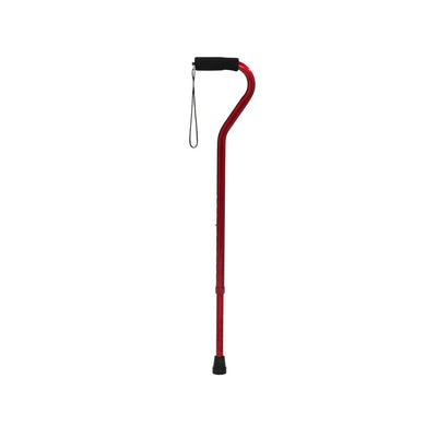 Offset Handle Aluminum Cane Vibrant Holiday
