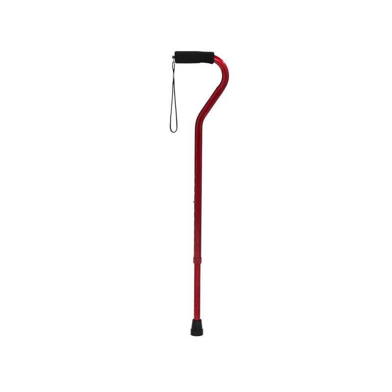 Offset Handle Aluminum Cane Vibrant Holiday