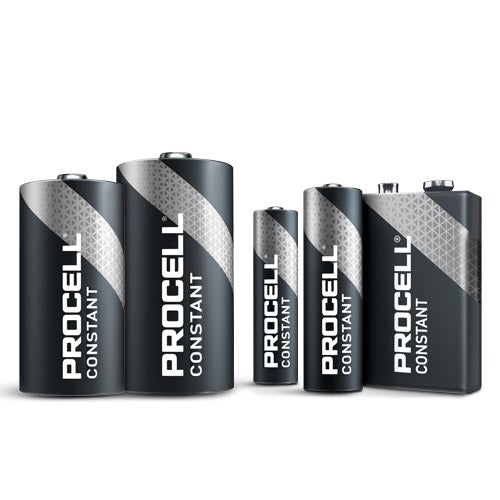 Pile alcaline Procell® à puissance constante