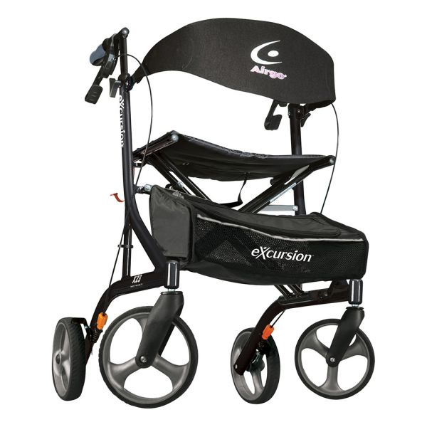 Airgo Excursion X23 Lightweight Side-Fold Rollator Tall Height