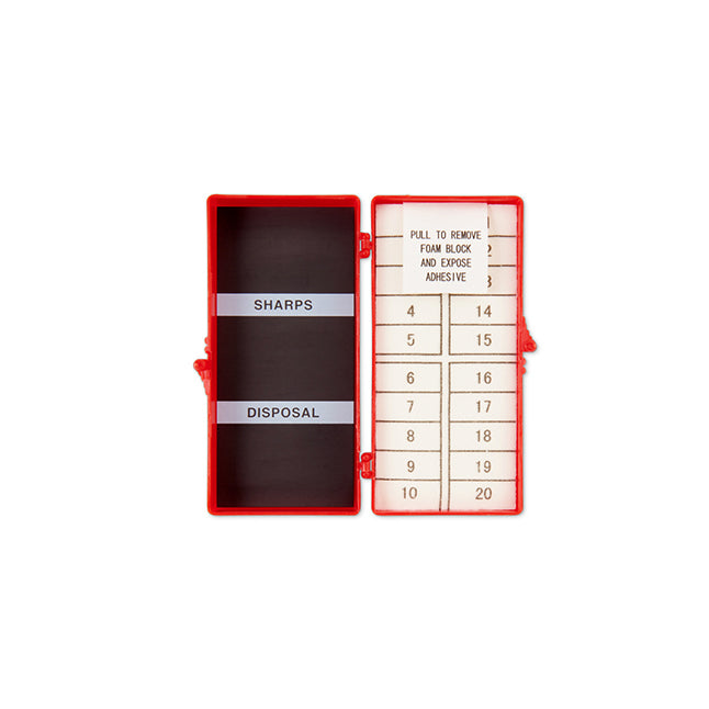 Compteur d'aiguilles, rouge