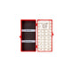 Compteur d'aiguilles, rouge